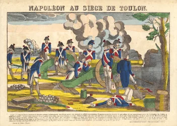 Napoleon Toulonin piirityksessä